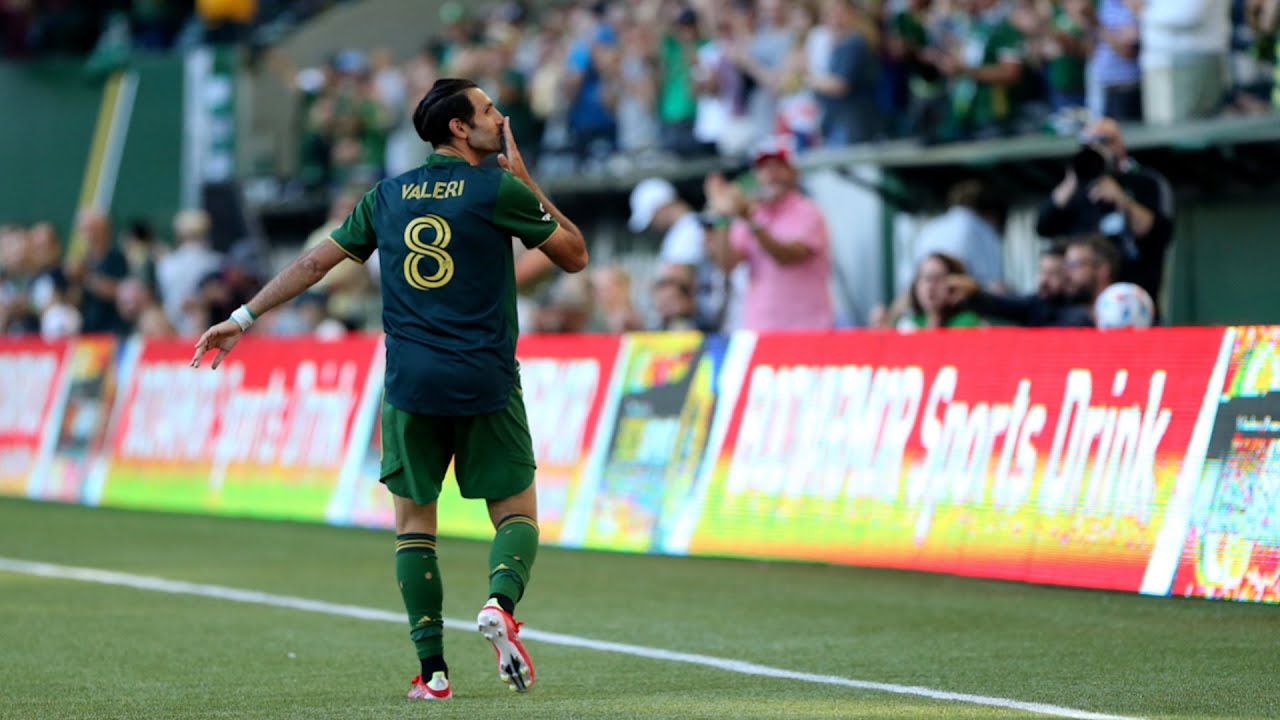 Diego Valeri scores his 100th & final goal with the Timbers | July 21, 2021 | Timbers vs. LAFC