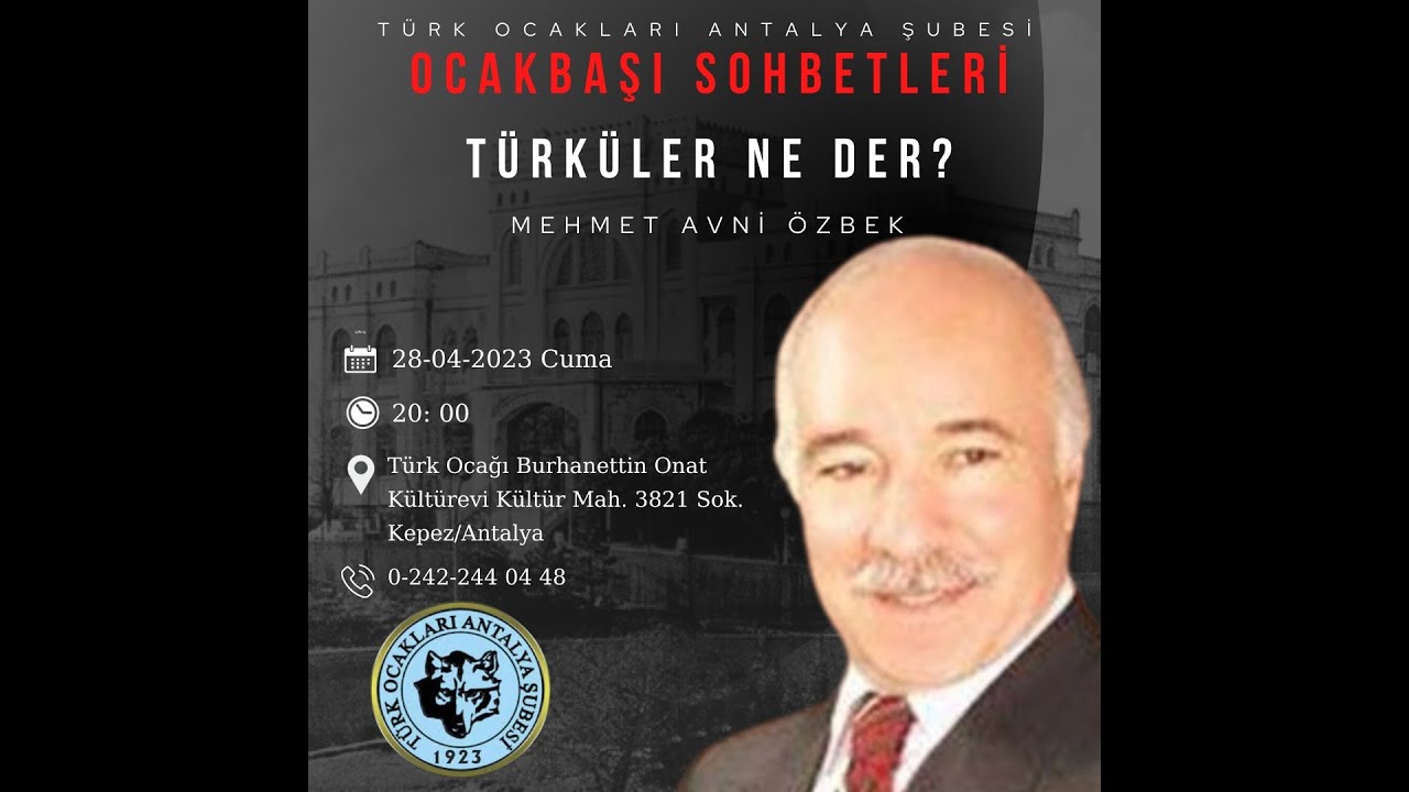 Mehmet Avni Özbek  Türküler Ne Der ?