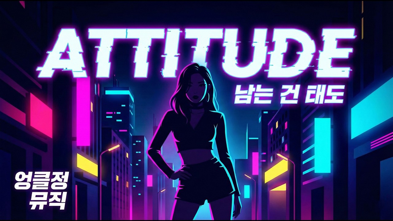 [Suno AI] 인생은 결국 '태도(Attitude)'가 결정합니다 👊 (K-Pop/동기부여)