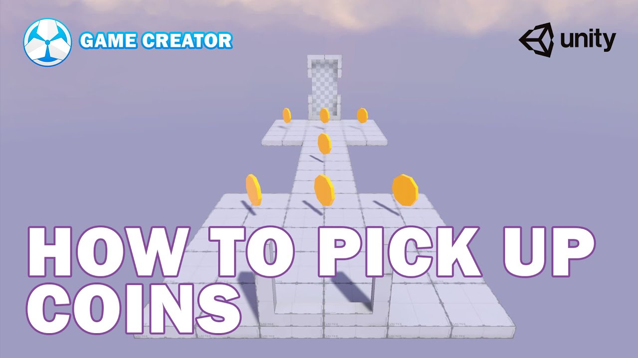 Game Creator : How to Pick Up Coins in Unity