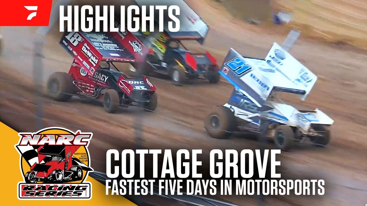 Fastest Five Days in Motorsports | NARC 410 Sprints at Cottage Grove Speedway 6/13/25 | Highlights