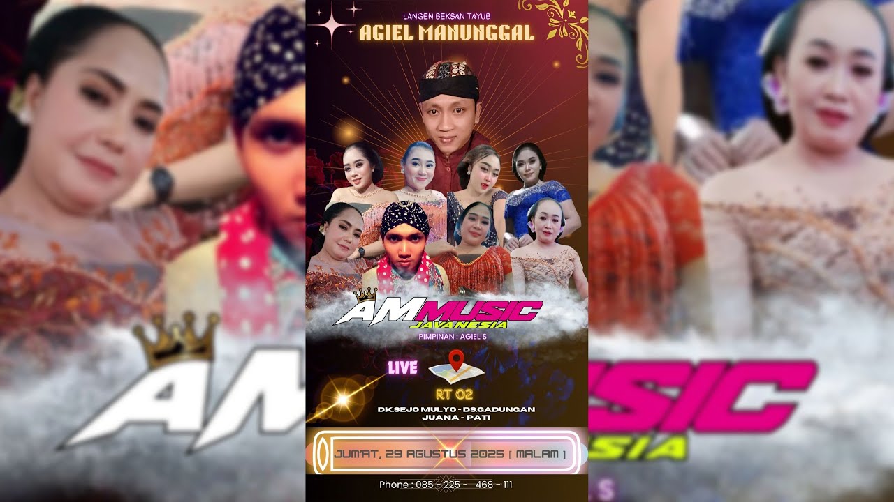 ⭕ LIVE TAYUB AGIEL MANUNGGAL :: GADUNGAN - SEJOMULYO - JUWANA :: SABTU, 29 AGUSTUS 2025