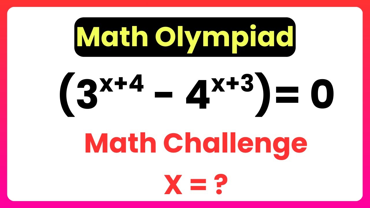 USA| I Solved a really interesting University Algebra Math Olympiad Question| Many Failed