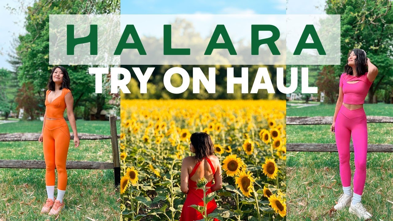 HALARA SPRING/SUMMER NEW RELEASE 2024 | Trying on the Viral Halara Pant!