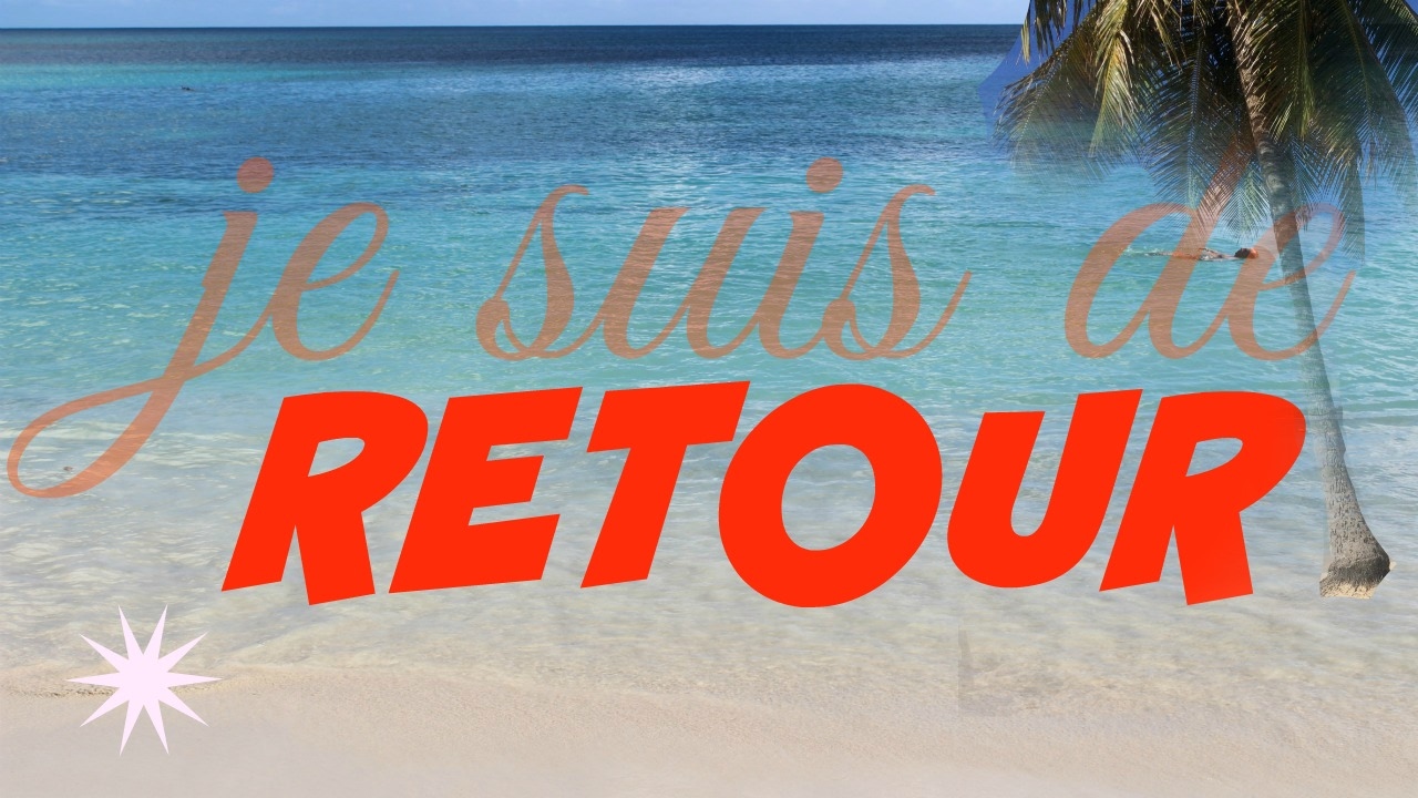Retour de vacances, reprise des vidéos, ambiance sur YouTube...