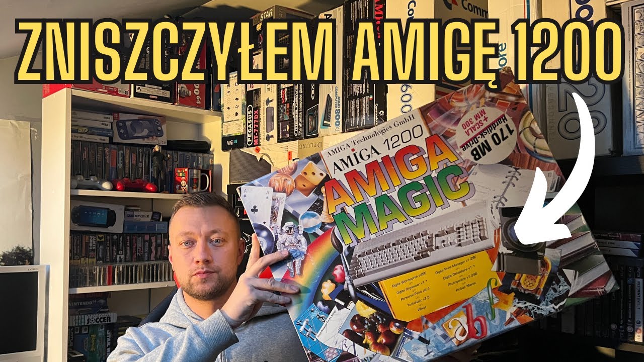 Zniszczyłem nową Amigę 1200, czas odpokutować :(