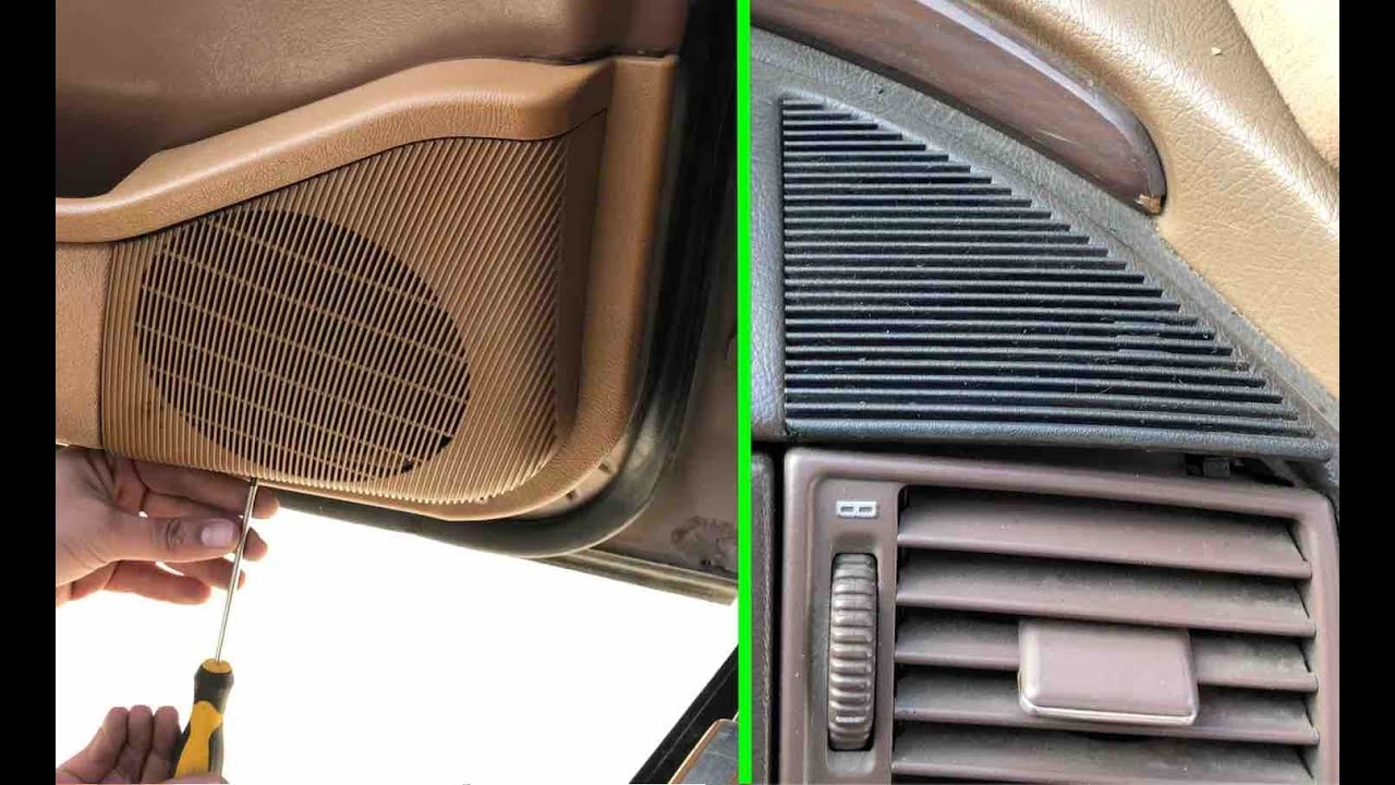 Part 2 kapı hoparlor, twitter değişim / mercedes w202 door SPEAKERS and twitter replacement