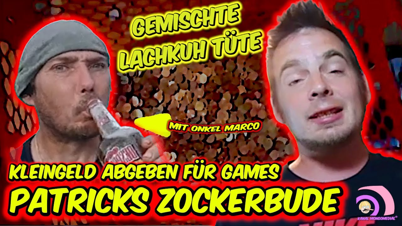Mongotar: PATRICKS ZOCKERBUDE & MARCO - Kleingeld für Games und Bier! |Kanal Mongomedial