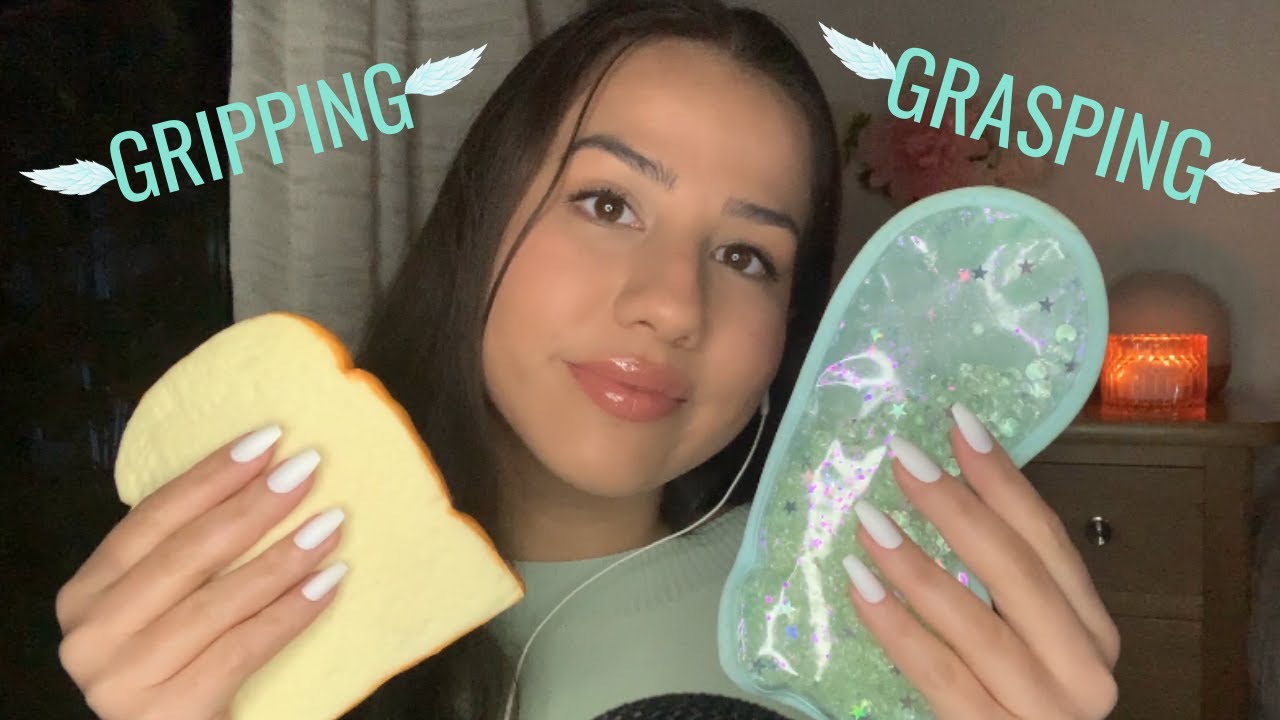 ASMR Intense Fast Gripping, Grasping, Handling 🤲 Sticky Hand Sounds for Sleepy Time 😴