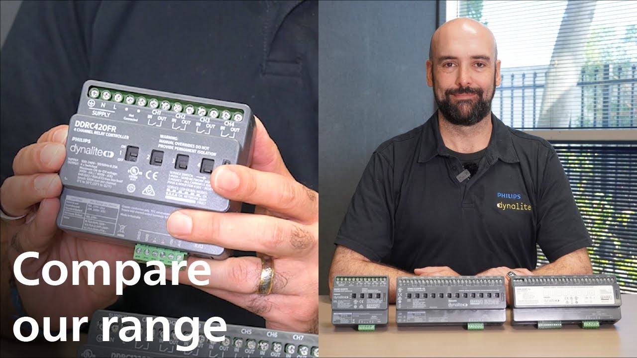 Philips Dynalite DIN-rail Relay Controllers | An Overview of Our Range