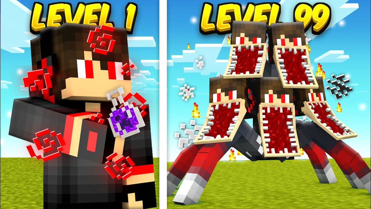 Minecraft but You Turn into a MONSTER!