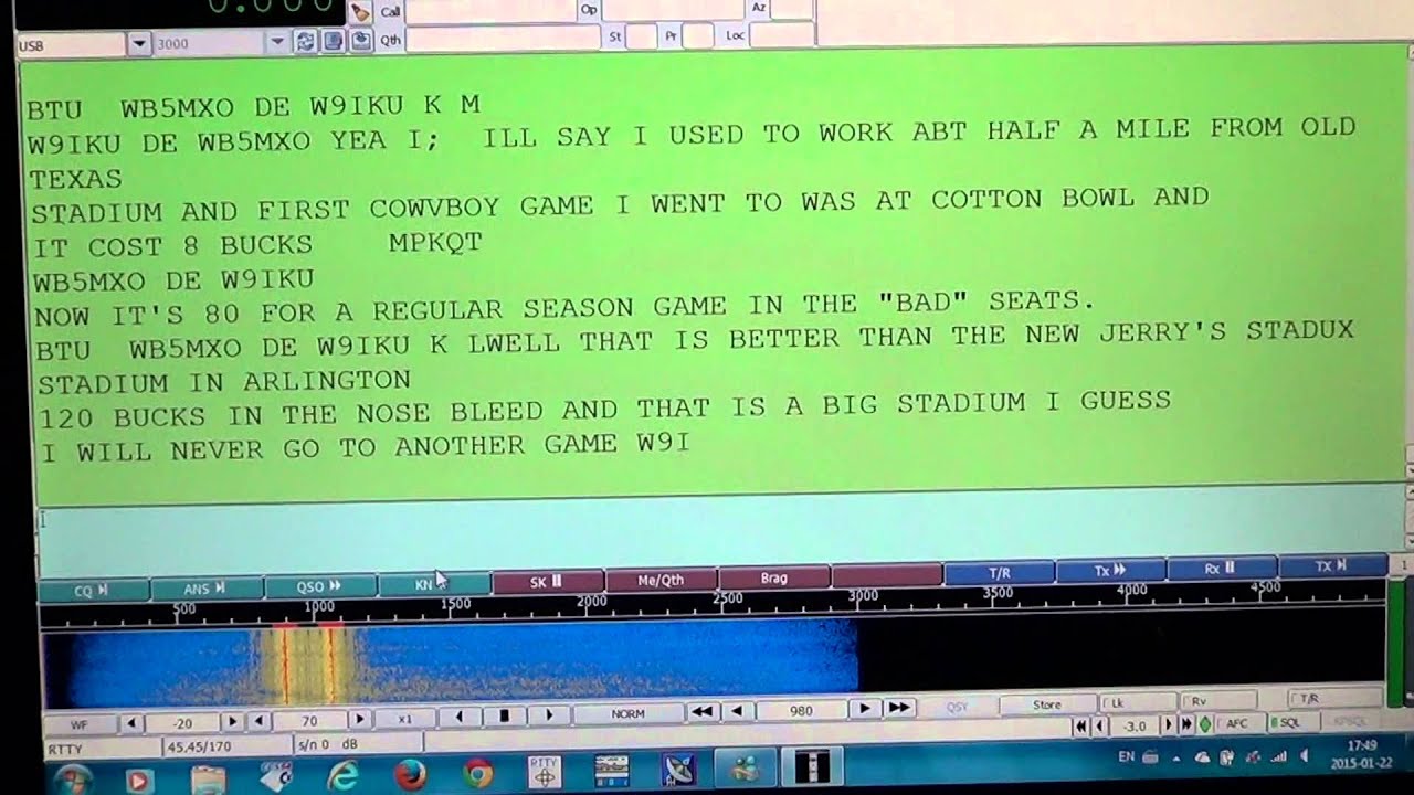 FLDIGI Tutorial How to decode amateur radio RTTY signals