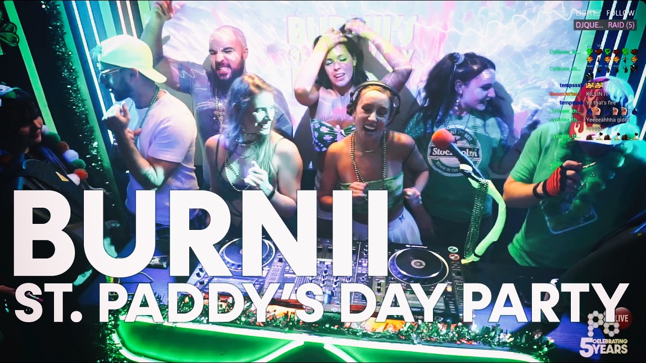 Burnii's St. Paddy's Day Party w/ SamIAm + Gibby