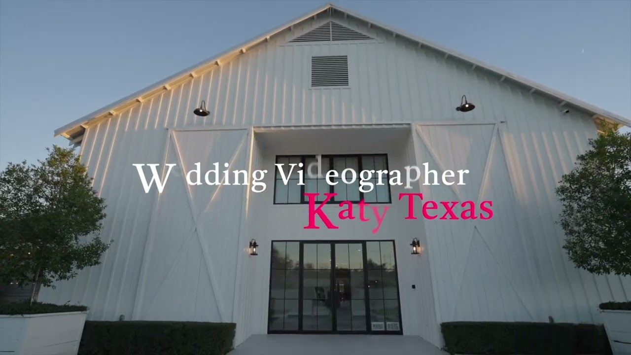 Wedding Day Film in Katy and Houston Texas 2023. Wedding Videographer