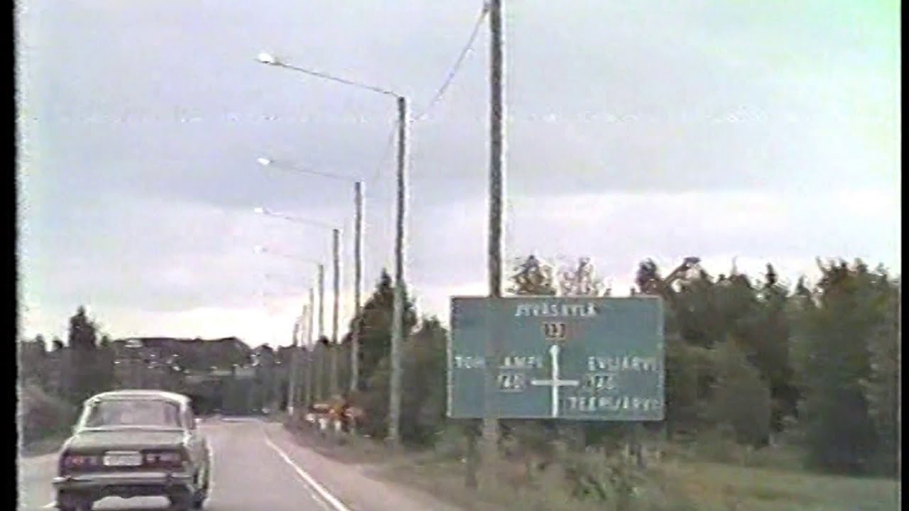 Kaustisen raitilla vuonna 1984