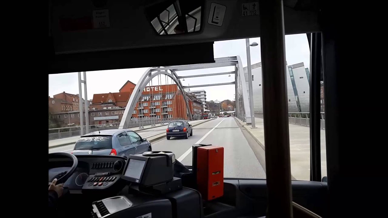 A day in bus in Kiel, germany