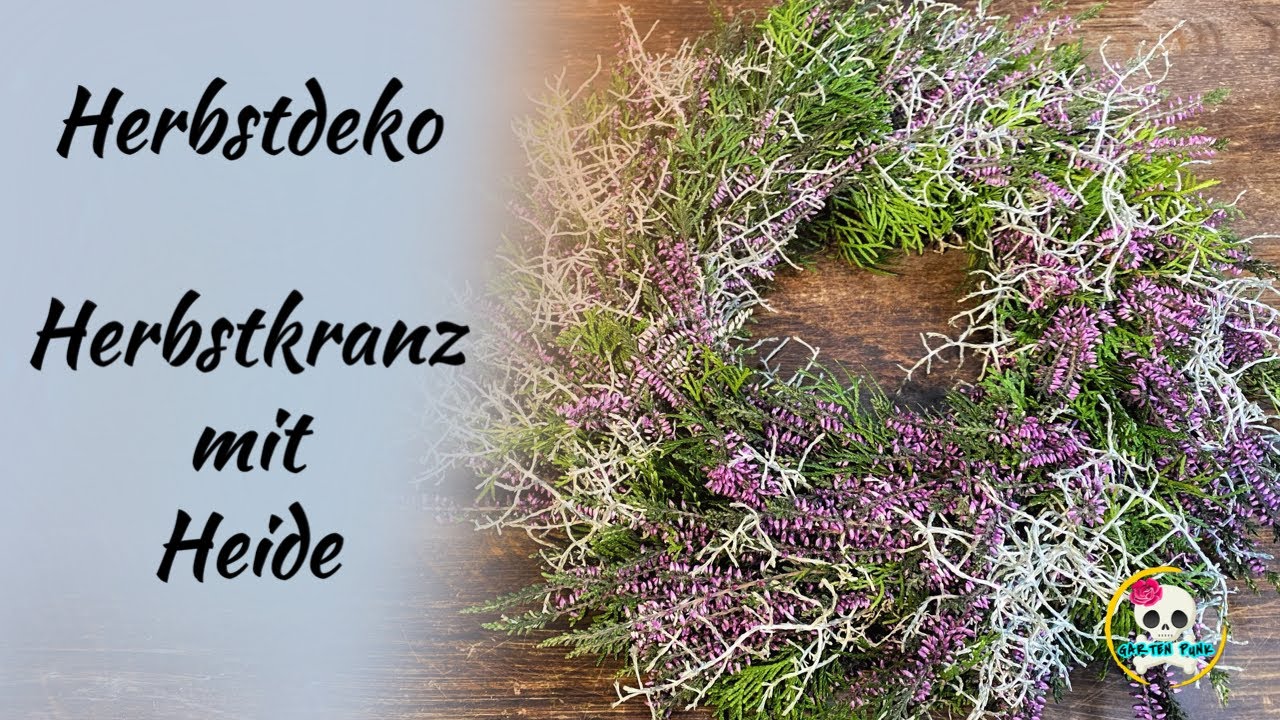 HERBSTKRANZ selber binden | HERBSTDEKO 2023