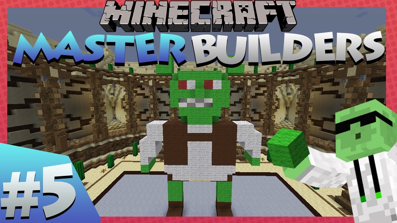 Minecraft Minipelit Jakso 67 Master Builders Osa 5 Shrek