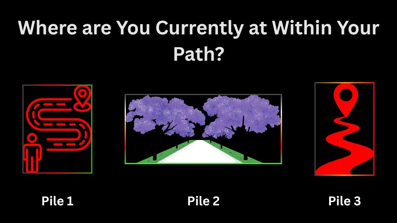 Where are You Currently at Within Your Path? Pick-a-Card. Tarot Reading.