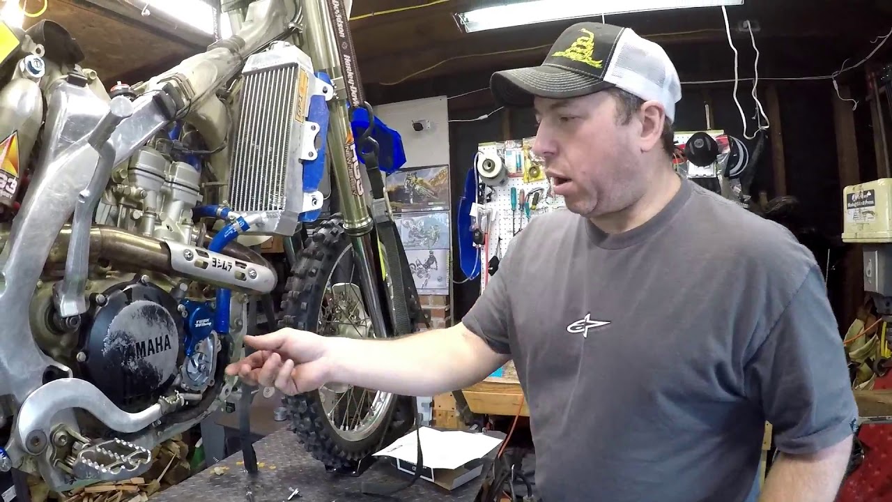 Installing Boyesen Super Cooler on a 2008 YZ250f