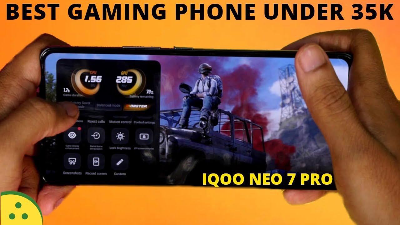 iQOO Neo 7 Pro Gaming —  Best gaming phone with Snapdragon 8+ Gen 1 under ₹35K