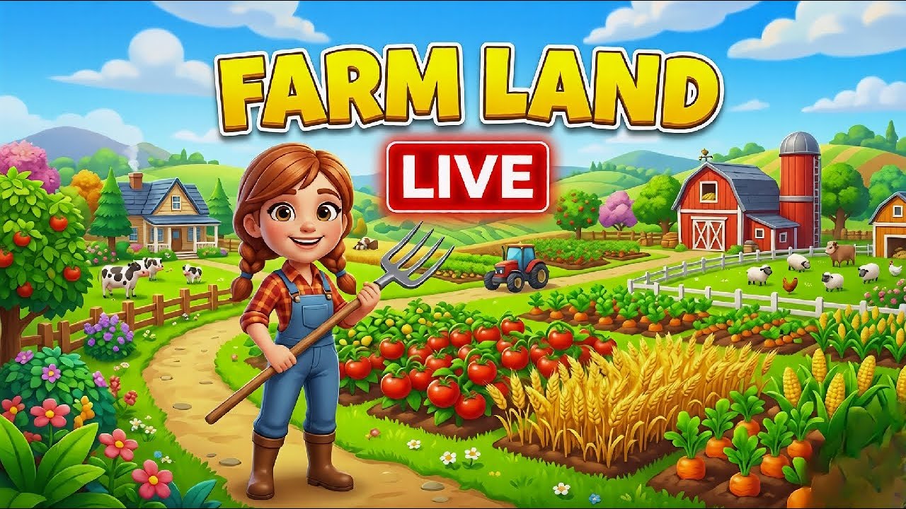 From Zero to Farm Tycoon! 💰 | Farm Land Live Stream of SH Custom
