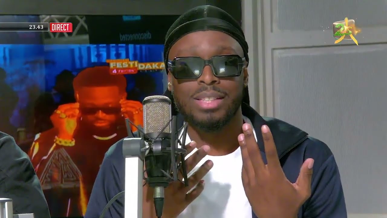 🛑ITV AVEC  DADJU ET SIDIKI DIABATÉ - ESPLANADE 2STV- FESTIDAKAR  DÉCEMBRE 2022-RAKHOU PROD
