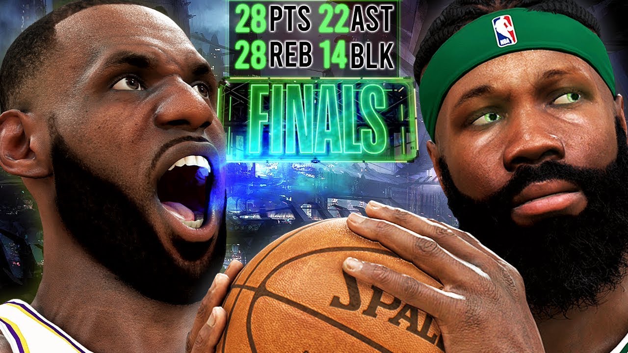 Another QUADRUPLE-DOUBLE vs LeBron & AD! NBA 2K20 My Career Gameplay Best Paint Beast Build