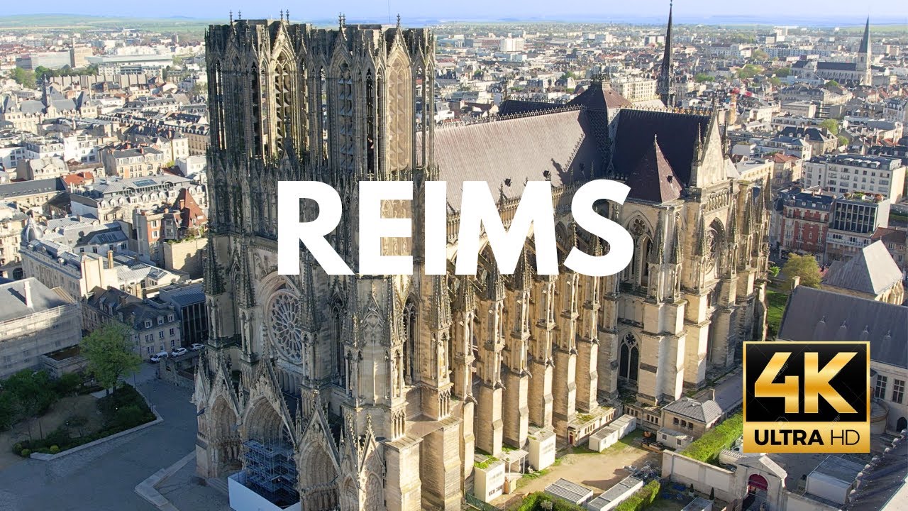 REIMS 🇫🇷 France | 4K Drone Cinematography