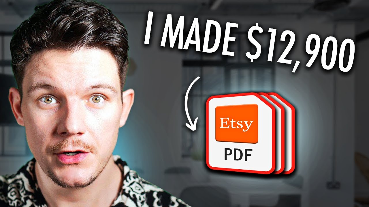 Как я БЫСТРО заработал 13 тысяч долларов с помощью цифровых загрузок на Etsy