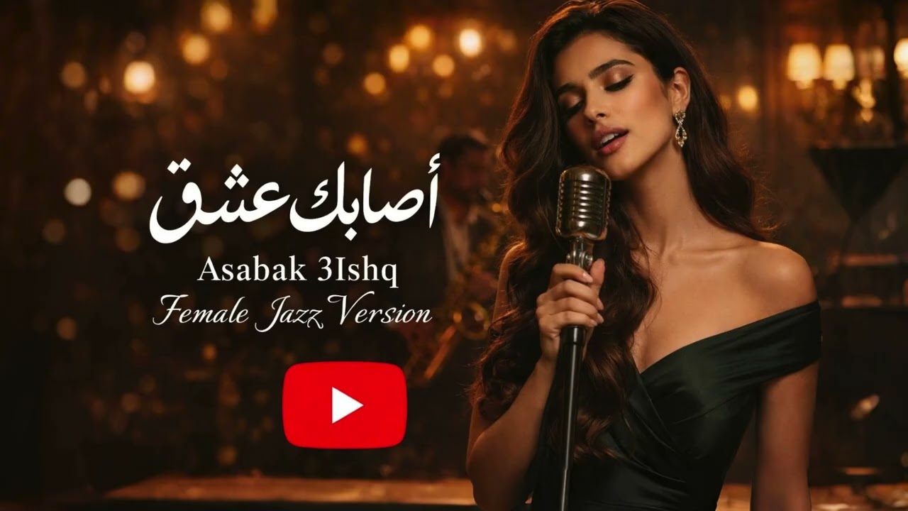Asabak 3Ishq (Female Jazz Version) | أصابك عشق – Arabic Midnight Jazz