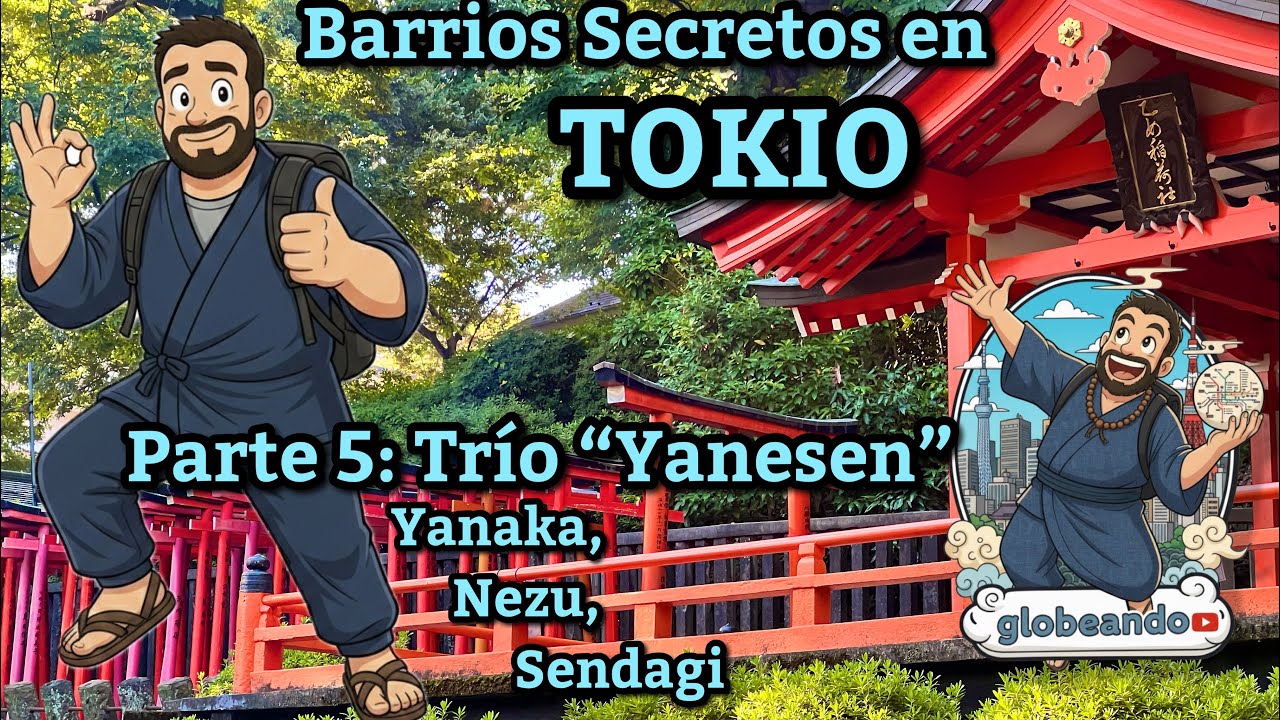 Barrios Secretos de Tokio (5) Trío Yanesen: Yanaka, Nezu y Sendagi | Japón vlog #viajarajapón #tokio