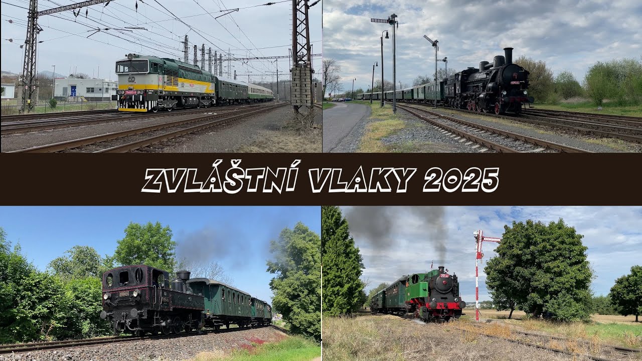 Zvláštní vlaky 2025