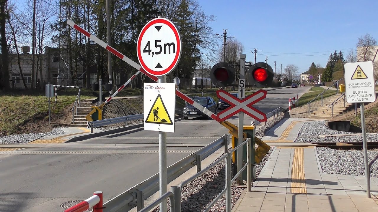 Geležinkelio pervaža Kėdainiai, Šėtos g. | Railroad Crossing in Lithuania