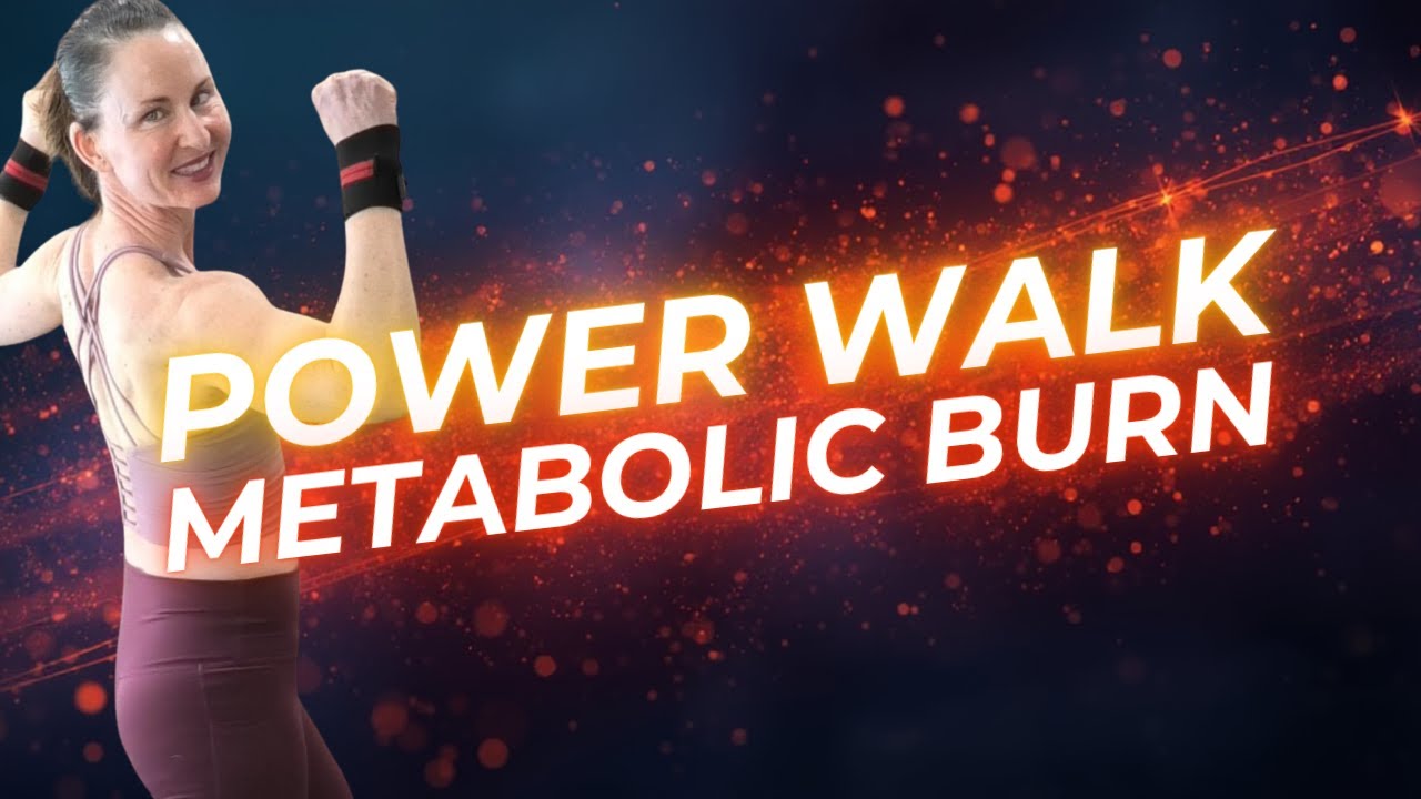 43-Min Power Walk Workout | Indoor Metabolic Burn & Fat-Loss Walking Routine