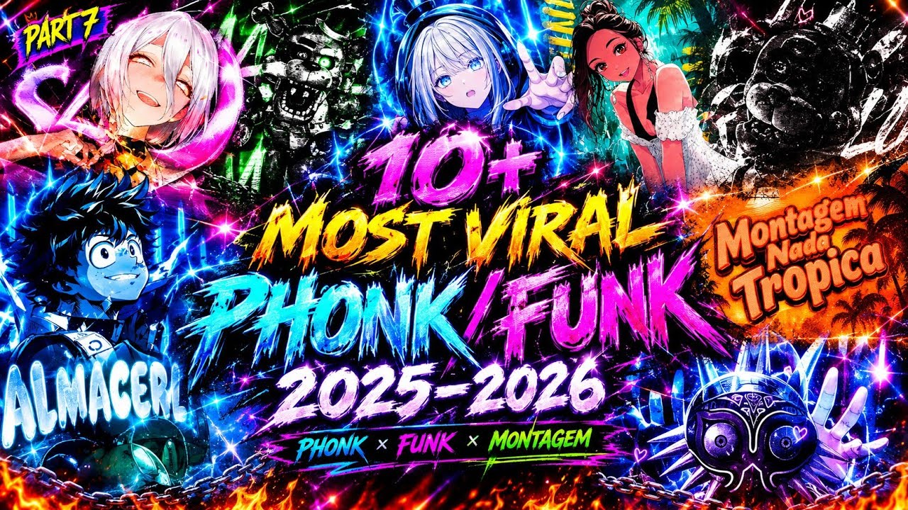 🔥10+ MOST VIRAL PHONK/FUNK 2025&ndash;2026 🥶 | PART 7 | Viral Phonk & Brazilian Funk | Best Phonk Playlist