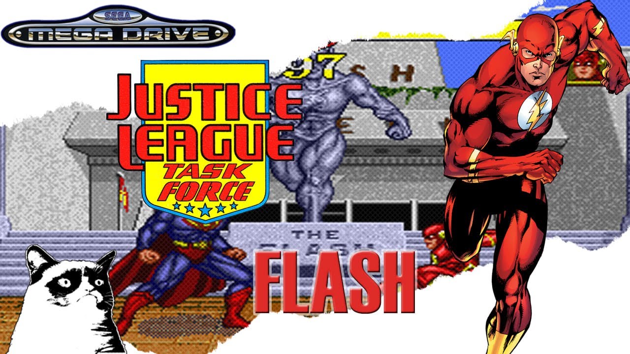 Justice League Task Force [Mega Drive 1995] Flash [Playthrough/LongPlay] [1CC]