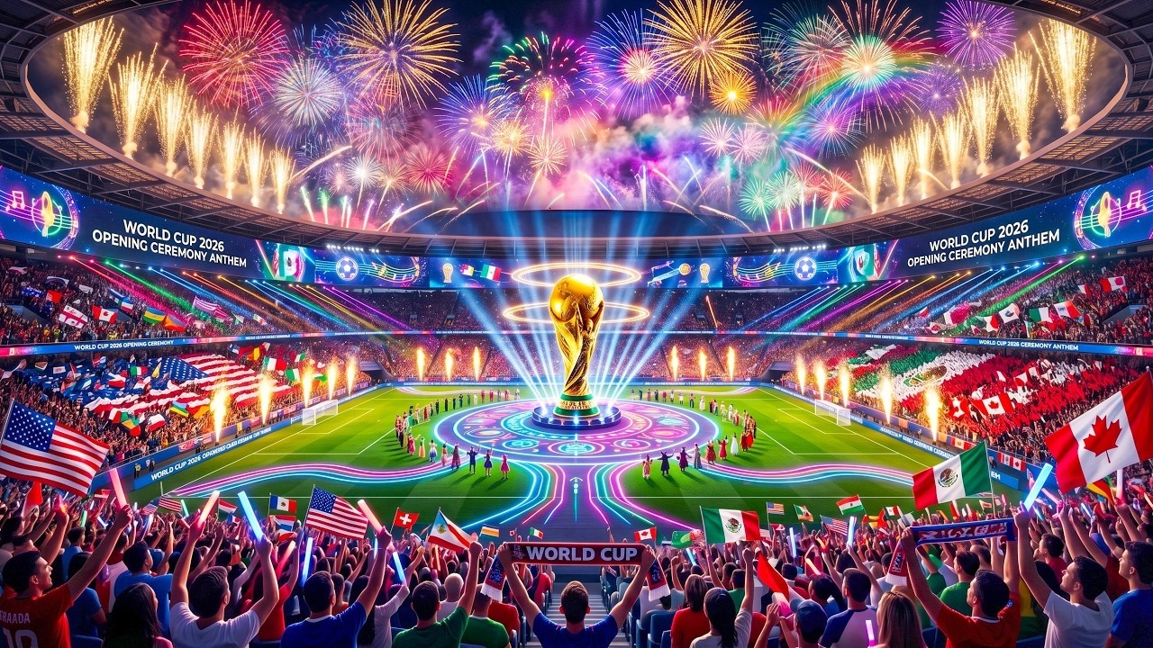 World Cup 2026 Official Opening Ceremony Anthem ⚽|  Best World Cup Opening Ceremony Ever? Full 4K