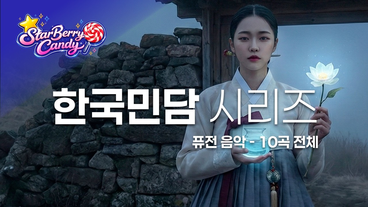 한국민담 시리즈 노래 10곡 전곡 듣기 (30분)  재업 | #민담 #이야기 #전설 #퓨전음악 #한국민담 #전설