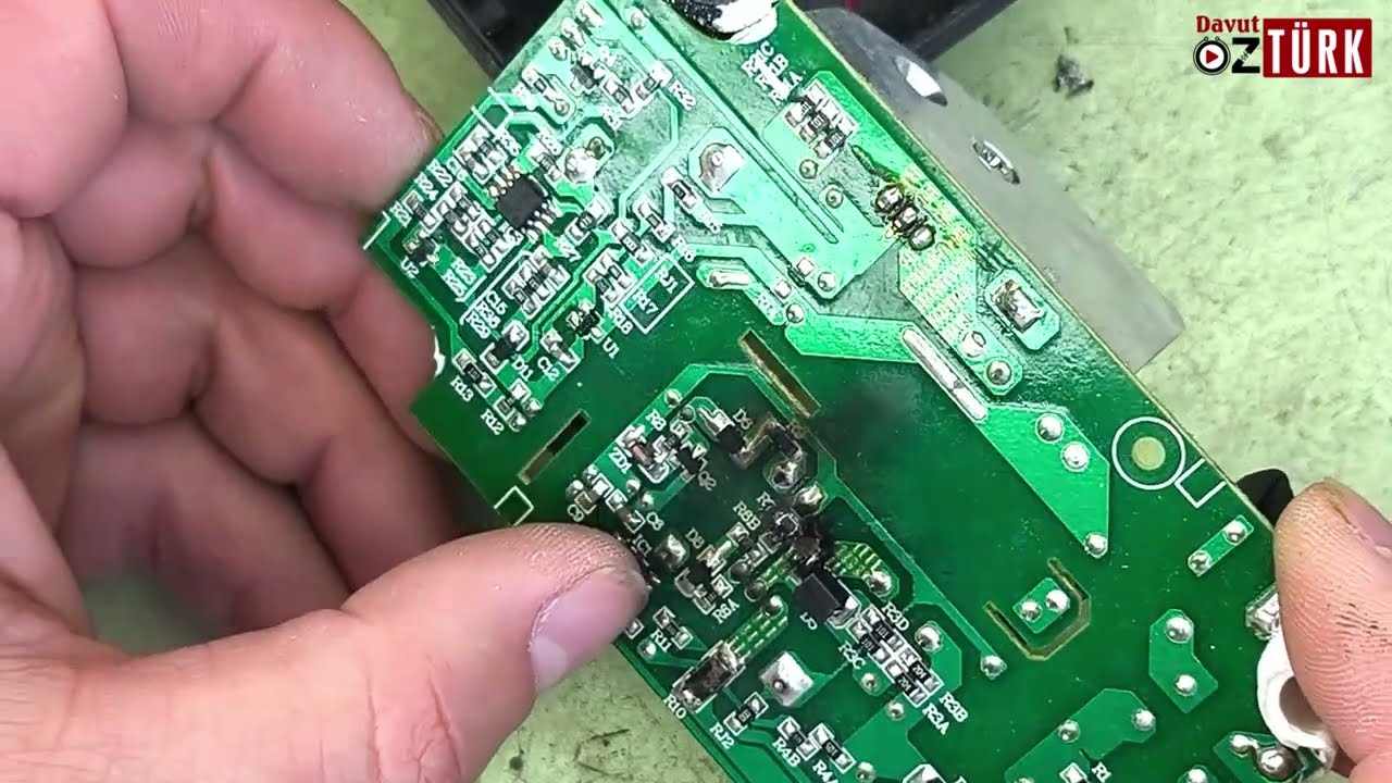 CA 901 Modülü ile adaptör tamir ediyorum.