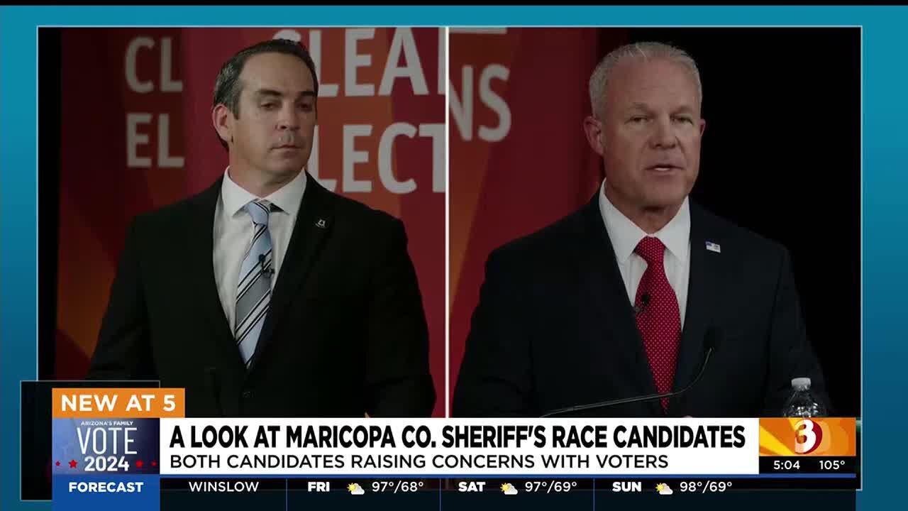 Candidates for Maricopa Co. Sheriff have controversal pasts