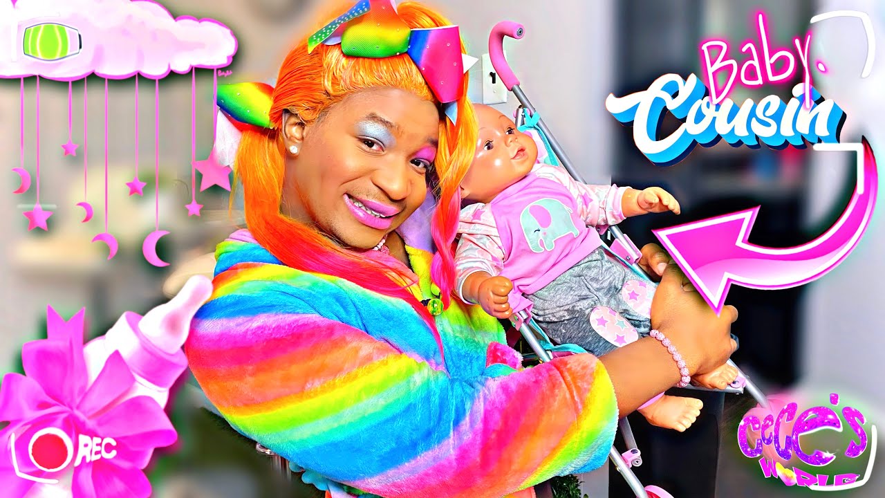 CECE AND LELE BABYSITS FOR THE FIRST TIME!! ( Lele gets in trouble !! )