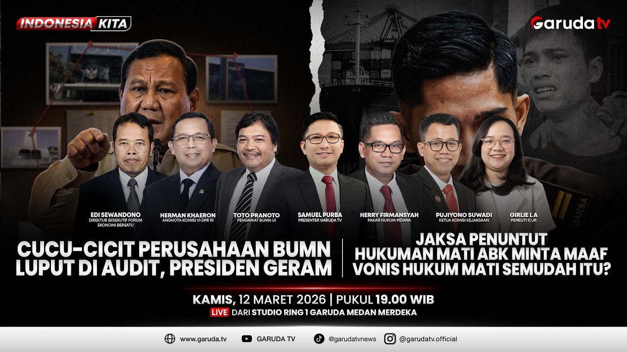 Cucu-cicit perusahaan BUMN luput diaudit, Presiden geram | INDONESIA KITA