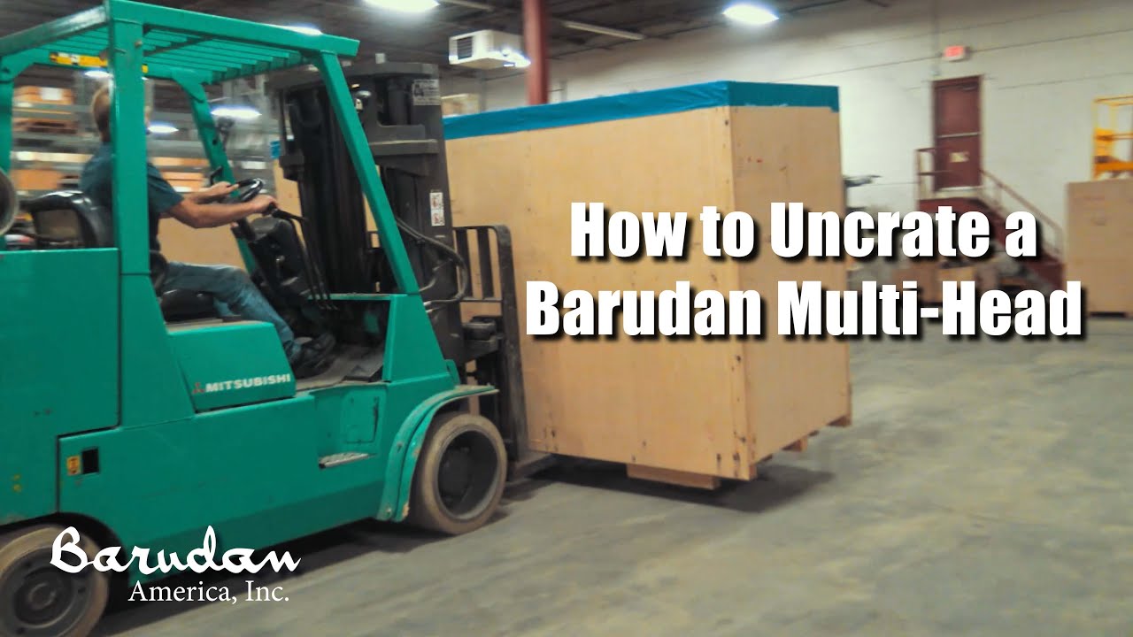 How to Uncrate a Multi-Head Barudan Machine