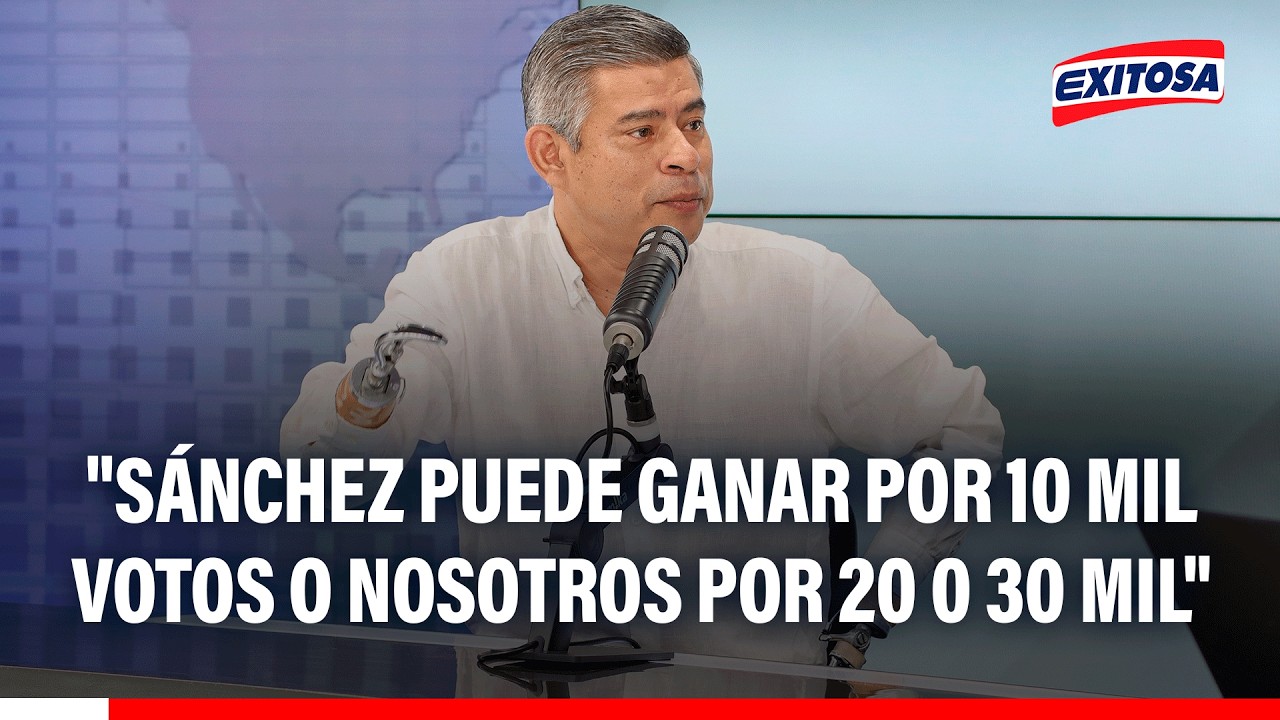 🔴🔵 Fuerza Popular esperar&aacute; con tranquilidad los resultados oficiales, asegura Luis Galarreta