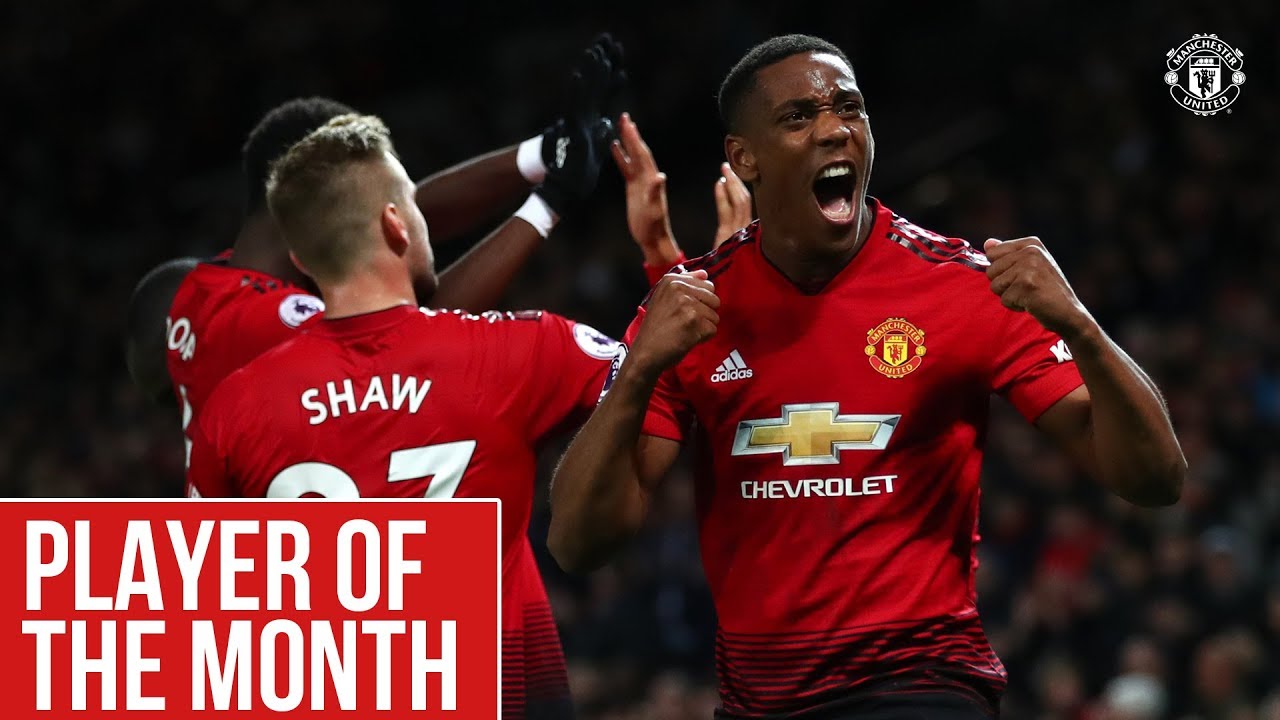 Anthony Martial | Manchester United player of the month for October