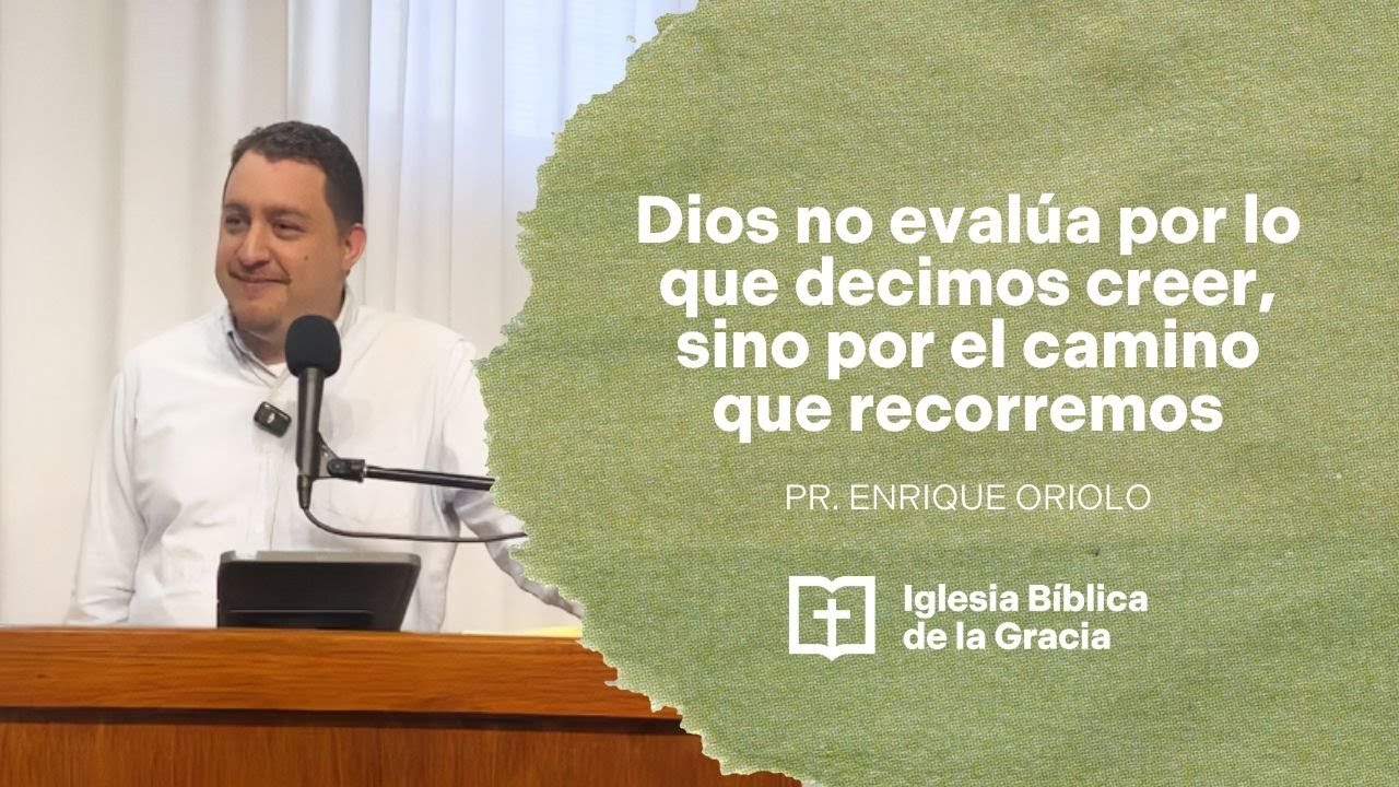 “¿Cuál es tu trayectoria espiritual?” Salmo 1 - Pr. Enrique Oriolo