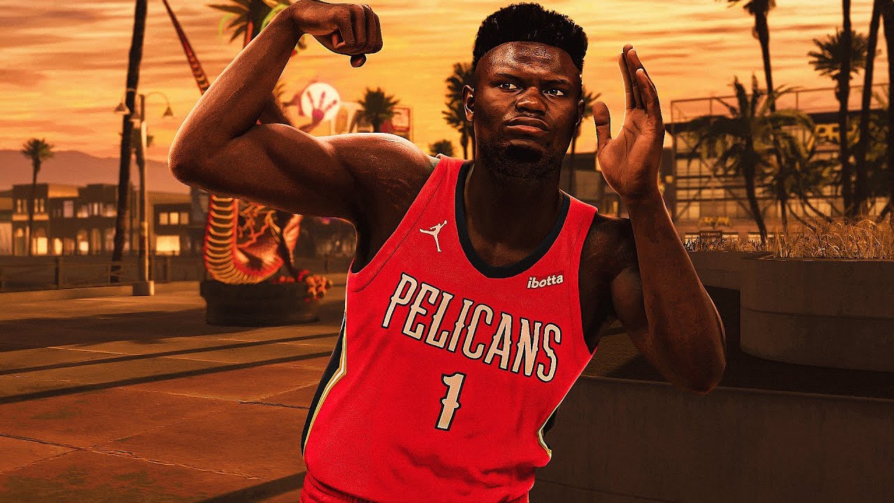 ZION WILLIAMSON INSANE POSTERIZER CONTACT DUNKS in NBA 2K21