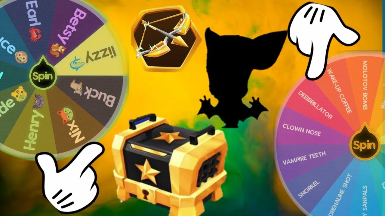 Zooba: Spin Random Wheel Gameplay Level 12 Bruce Item #1 Character Zooba