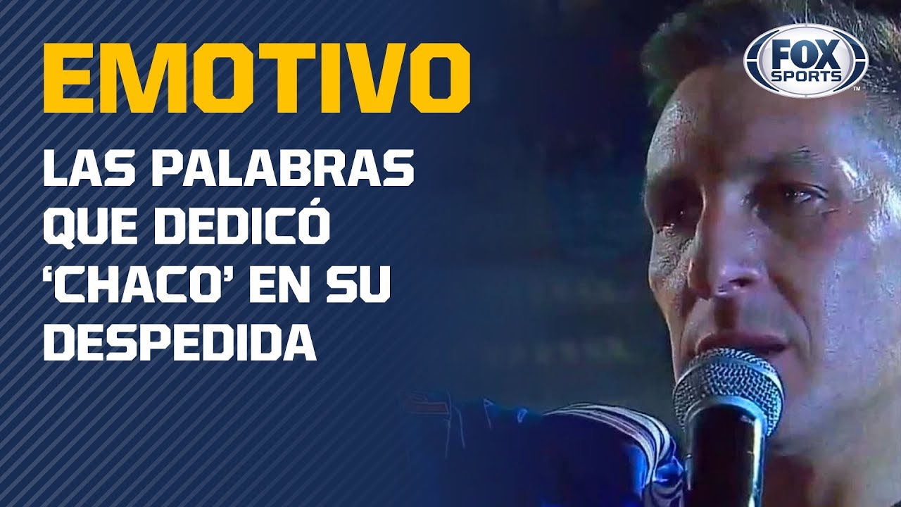 ¡No existen palabras para describir el emotivo discurso de Christian 'Chaco' Giménez!